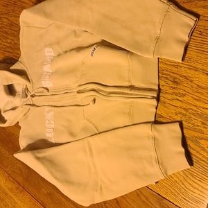 Lucky brand vintage sweatshirt zipup